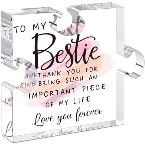 Placas acrílicas grabadas (Pink-Bestie)