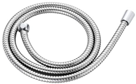 JOHO Duschschlauch 1,5m aus Edelstahl - Brauseschlauch Duschkopfschläuche mit Standard Anschluss Chrom