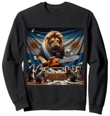 Defizit Null - Viva la Libertad Carajo - Javier Milei Sweatshirt