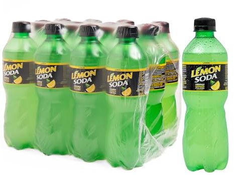 Lemonsoda | Bevanda Gassata al Limone, 12 Bottiglie da 45 cl PET, L'originale Limonata Italiana con Succo di Limoni Siciliani, Senza Coloranti