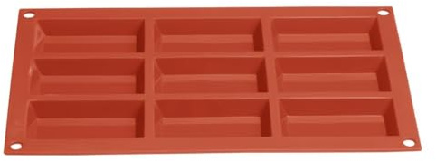 Vogue Silicone Cake Mould - 9 Cup | Flexible build ensures effortless food release and quick cleanup, offering reliable performance for commercial kitchens.