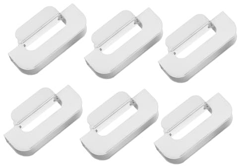 Zerodeko 6Pcs Heavy Duty Plywood Brackets for Shelf Support Clips for Plywood Installation Sleek Design for Home and Garden Use for Panel Sheathing and Organization