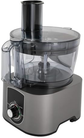 3 in 1 Elektrischer Gemüseschneider 600W 7L Electric Küchenmaschinen 24.5x22.5x43.2cm Gewerblicher Gemüseschneider zum Würfeln Zerkleinern Schneiden 2 Gänge Gemüsewürfelmaschine Food Processor