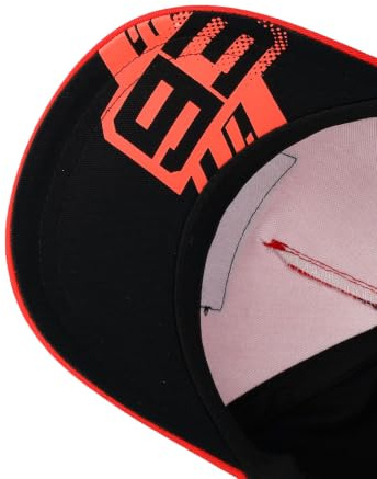 GP GRUPPO PRITELLI Cappellino da Bambino Marc Márquez 93 Visiera Curva Rosso/Nero – Ufficiale MotoGP