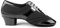 Portdance Herren Latein Tanzschuhe PD013 - Lack/Lycra Schwarz - 4 cm Latin [EUR 39]