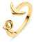 PAUL HEWITT Damenring Gold ANCUFF - Damen Edelstahl Ring (vergoldet), Fingerring für Frauen