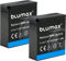 Blumax Lot de 2 batteries compatibles avec Panasonic DMW-BLG10 / DMW-BLG10E | - 1000 mAh - Pour Lumix DMC-GF6 GX7 III DC-G110 LX100 II TZ202 - DMW-BLE9 E, BP-DC15 E