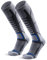 WEIERYA Skisocken,Merinowolle ski socken für Herren Damen Geeignet für Skifahren,Snowboarden,Outdoor Wintersport,Grau 2 Paar (41-44)