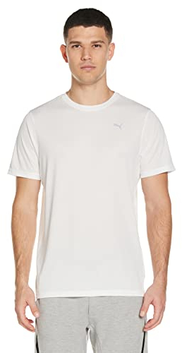 PUMA Herren Performance Tee M T-shirt, Puma White, M EU