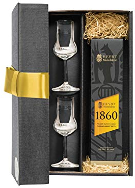 HEYDT Manufaktur 1860 Geschenkset mit 2 Gläser