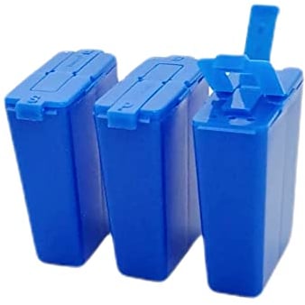 Tupperware Set (3) To Go Würzling 25 ml azul oscuro C72 salero pimentero y salero