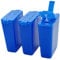 Tupperware SET (3) To Go Würzling 25 ml dunkel blau C72 Salzstreuer Pfeffer/Salz Streuer