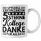 Trendation - Bester Kollege Der Welt Tasse Geschenk Abschied Neuer Job Kollege Geschenkidee Abschiedsgeschenk (Weiß)