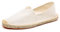 Altxic Espadrillas Piatte da Uomo Tela con Punta Chiusa e Slip on Treccia Beige 41 EU