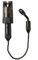 Prologic Sensor Hanger mit Auto-LED - Bissanzeiger mit Flexibler Kette und gefedertem Doppelkugel-Schnurclip (Rot)