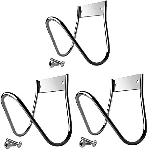 3 Garden Hose Holder Hook, Wall Mounted Garden Hose Hanger, Stainless Steel Hose Hook, Hose Pipe Bracket Hanger, Hose Pipe Holder For Wall, Heavy Duty Rust Proof Hose Hook For Garden Yard Lawn Hose