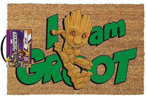 Pyramid – Paillasson en Fibre de Coco – I Am Groot – 40x60cm – Licence officeille