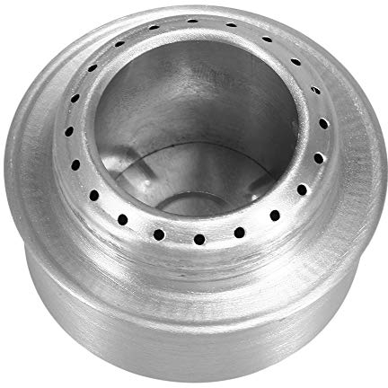 Lixada Portable Mini Aluminum Alloy Stove with Lid Outdoor Camping Hiking Backpacking Cooking Stove