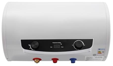 PUDLOR 35 Liter 2000W Smart Control Elektro Warmwasserspeicher, Durchlauferhitzer Warmwasserspeicher Elektroboiler Hängespeicher für Küchen, Toiletten, Friseursalons, Bäder, Wohnwagen