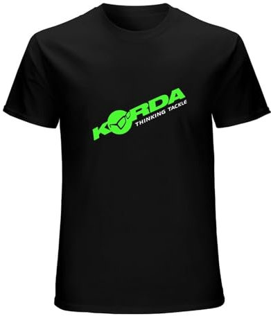 GYOCWNL Men/Women Anime T-Shirt, Black, XXL, Short Sleeve, Casual Humorous, Korda Print, Unisex-Adults, Unisex Casual Anime Print T-Shirt