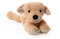 Habibi Plush Wärmekissen/Stofftier f. Kinder und Erwachsene – 1873 Hund Labrador mit Hirsefüllung, Wärmekuscheltier zum Erwärmen in der Mikrowelle/Backofen, ideal auch für Babys