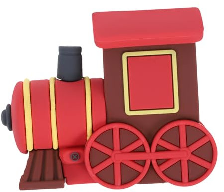 ERINGOGO Miniatur Zug Tortenaufleger Lustige Cartoon Cake Topper Für Geburtstagsfeiern Pvc Kuchendekoration Tischdeko Für Kinderpartys Und Feiern