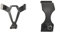 Pexorin 1Set ABS-Material, for Mercedes-Benz, E200 260 300 W213 2016-2021 Spezieller Autotelefonhalter mit Fester Halterung Kfz-Telefonhalterung(Style 2)