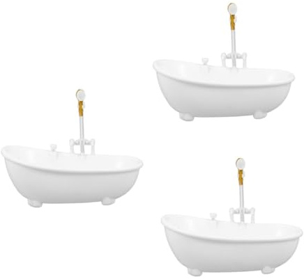 Cabilock 3St Badewannen-Cocktailglas Abfluss Getränk Cocktails Margarita-Gläser Whisky-Becher kältekissen kühlschtrank party decoration lustige Weintasse Neuheit Weinbecher Plastik Weiß