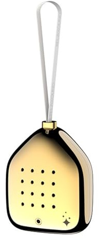 RELAXOUND Jingle Bells Gold Glow– Akustischer Weihnachtsbaumschmuck mit Bewegungsmelder - Weihnachten Geschenkidee (Gold), Weihnachtsdeko, Weihnachtsbaumkugeln, Christbaumschmuck
