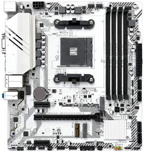Motherboard 1PC B450M-TI ARGB M 2 NVME ARGB PC Motherboard Prozessor Dual Kanal 4 DDR4 Speicher AM4 USB Mainboard kompatibel mit