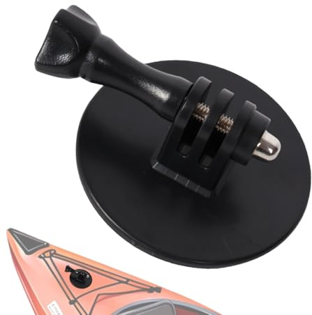 Surfbrett-Kamera-Basispads – PVC 80 x 60 x 30 mm | Paddleboard-Kamerahalterung | Klebe-Basis-Pad | Feste Halterung für Auto Sat GPS Magellan Dash Cam Halterung Ständer Stick schwarz