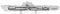 Metal Earth Fascinations MMS121 Metallbausätze - U-Boot, German U-Boat Type XXI, lasergeschnittener 3D-Konstruktionsbausatz, 3D Metall Puzzle, DIY Modellbausatz mit 2 Metallplatinen, ab 14 Jahre