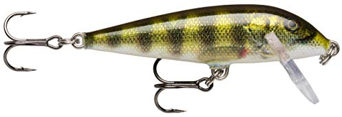 Rapala - X-Rap Countdown Angelköder - Angelzubehör aus Balsaholz - Süßwasser Spinnköder - Lauftiefe 0.6-1.2m - Fischköder 5cm, 4g - Hergestellt in Estland - Live Perch