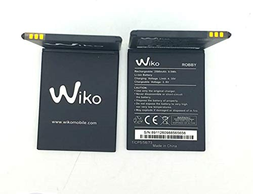 Givimusic Batteria Battery per WIKO Robby Originale WIKO AKKU 2500mAh