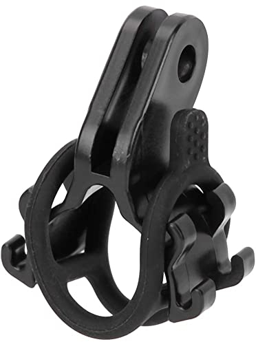 VGEBY Soporte de antorcha de Bicicleta, Soporte de Linterna de Manillar de Bicicleta Soporte de extensión de Ciclismo con Banda de Goma Junta para Bicicleta de Carretera y Piezas de Repuesto