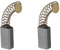 Lot de 2 balais de charbon compatibles avec Bosch CSB 650-2 RE/CSB 650-2 RET, 16 x 8 x 5 mm, brosse de rechange pour perceuses, ponceuses et scies circulaires Bosch.
