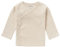 Noppies Unisex Baby U Tee Overlap Ls Rib Nanyuki T Shirt, Ras1202 Oatmeal -P611, 74 EU