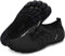 Racqua Wasserschuhe Schnelltrocknend Barfuß Strand Aqua Sport Schwimmen Surfen Pool Wandern Tauchen Walking für Herren Damen Schwarz 35