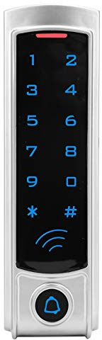 Keyless Backlit Keypad Türschloss, 13,56 MHz RFID Wiegand26 ID-Kartenleser Access Controller Zugangskontrollsystem