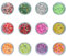 12 Boxes of Colorful Fruit Polymer Clay Nail Art Slices - DIY Decorative Pieces for Nail Design Crafts and Resin Supplies