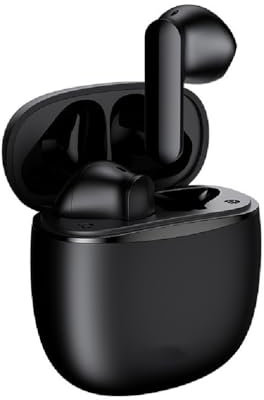 Auricolari Wireless Auricolari Bluetooth V5.1 Cuffie HiFi Stereo CVC8.0 Cuffie con Cancellazione del Rumore Auricolari A Bassa Latenza - Microfono Integrato,Nero