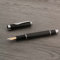 Umerk Fountain Pen Carbon Fiber 03 Fountain Pen Silver Black Golden Nib Stationery School Supplies Writing Ink Pens