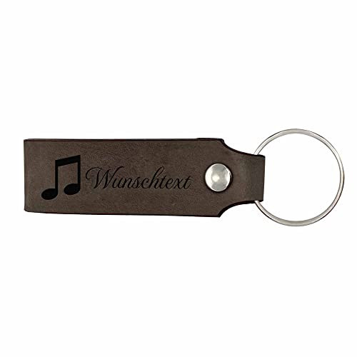 TecTonia Leder Schlüsselanhänger mit Gravur | Lederriemen Schlüsselbund | Individuell selbst gestalten | Geschenk für Paare, Familie, Freunde | Glücksbringer Auto Einzug
