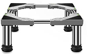 Waschmaschinensockel Sockel für kühlschrank Stand für Trockner 45-65cm verstellbare Kühlschrankfuß Maschinen Sockel Tiefkühltruhe Untergestell Erhöhung 10/15/20/25cm