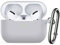 Per AirPods Pro 2 Custodia, Nemteur Apple Pro 2 generazione Custodia in silicone, LED anteriore visibile, completa in pelle con AirPods Pro 2 2022 Custodia di ricarica con moschettone - Grigio