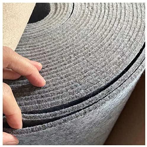 Filzstoff Filzstoff Meterware 5mm Dick Für Handmarke Nähen Patchwork Handwerk Projekte DIY Weihnachtsdekorationen 100 cm Breit Meterware Verkauft(Color:Rauchgrau)