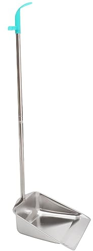 Lurrose Paletta Resistente e Rimovibile per Spazzatura Manico in Acciaio Inox Stili Multipli Design Ergonomico Senza Piegarsi la Pulizia Interna Stili Multipli e Cucina