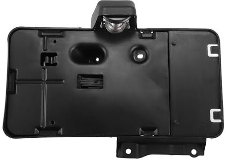 X AUTOHAUX 1 Set License Plate Holder with Lamp for Jeep Wrangler No.68064720AA