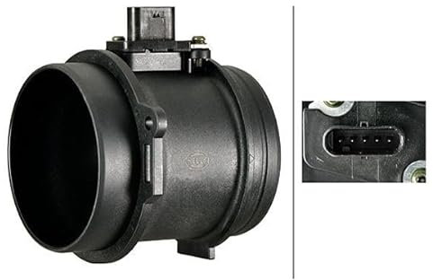 HELLA 8ET 358 166-471 Luftmassenmesser - 5-polig - Rohrstutzen