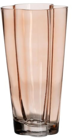 BigBuy Home Vase Marron en Verre 15,5 x 15 x 30 cm